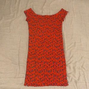 Slinky top shop floral print mini dress!